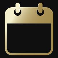 gold calendar icon